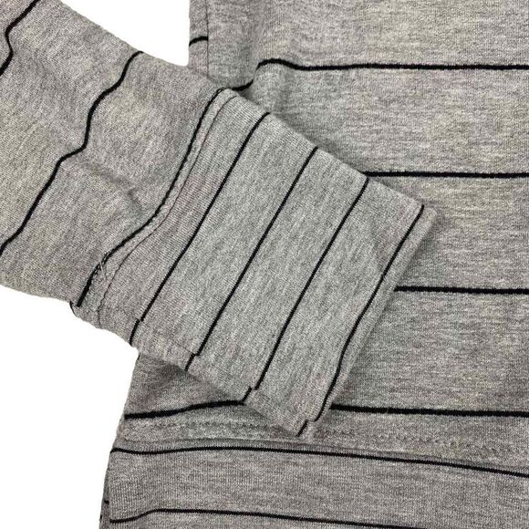 Cable & Gauge cowl neck stripe pullover size Small - Picture 5 of 6